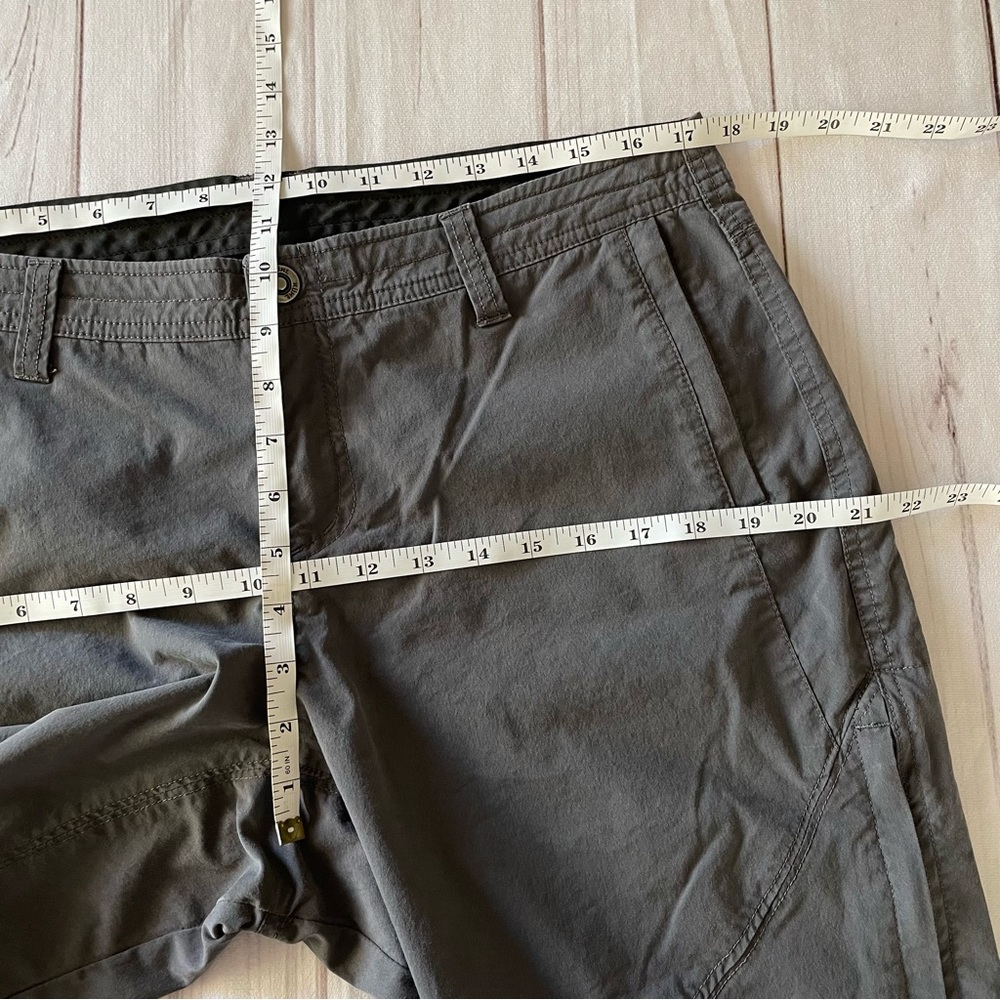 Kuhl Spire Roll up Hiking Pants Women’s 14 Gray Utility Straight Cargo Outdoor - Picture 14 of 16